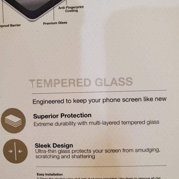 IPhone 2020 6.7 tempered glass screen protection - Picture 4 of 6